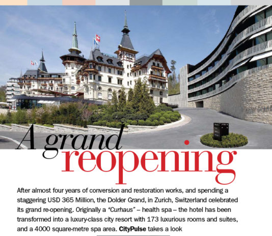 A Grand Reopening- Dolder Grand, Zurich