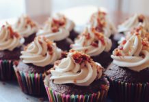 Savoury Red Velvet Cupcakes