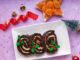Yule Log Slice with Bourbon Sauce Recipe by Chef Rachel Goenka